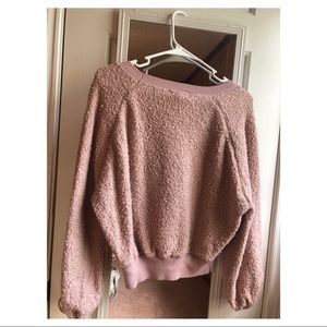 Fluffy Pink Sweater